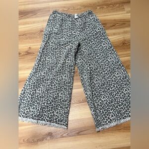 Vintage Havana NWOT Animal Print Drawstring Jeans